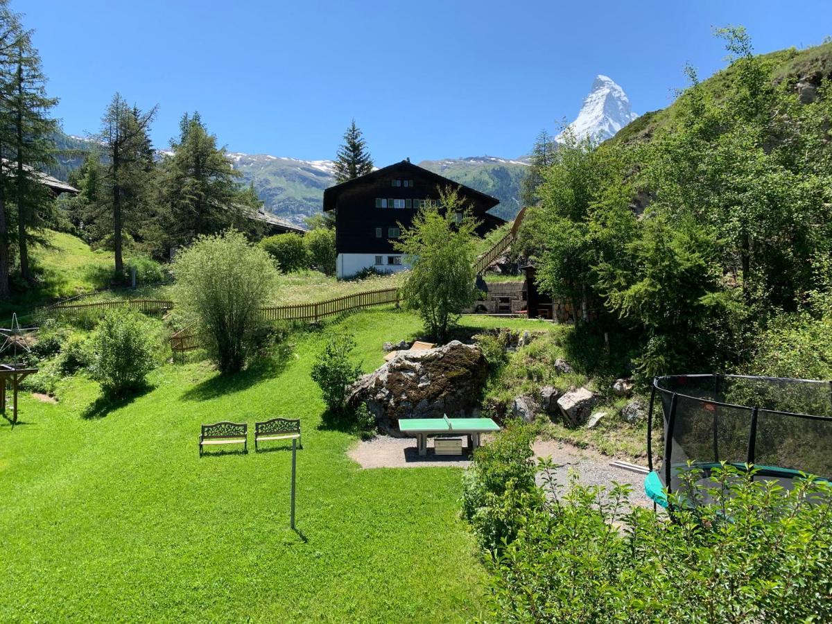 Appartements Zermatt Paradies Exteriör bild