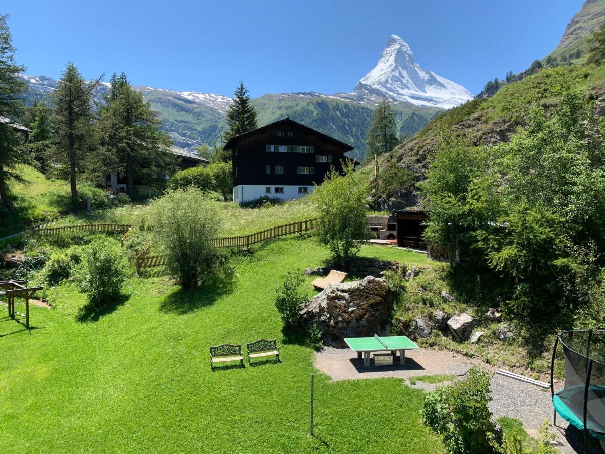 Appartements Zermatt Paradies Exteriör bild